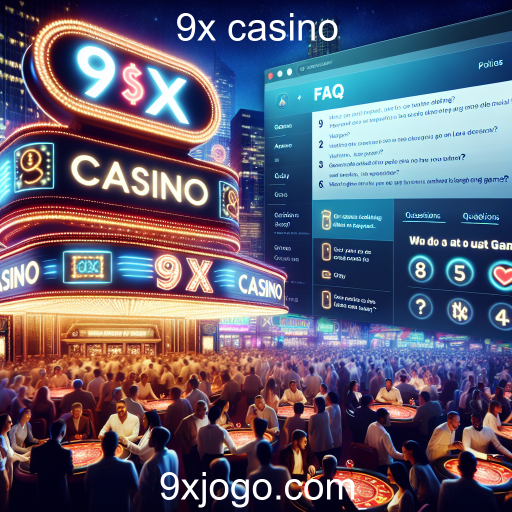Explorando a Seção de Perguntas Frequentes do 9x Casino